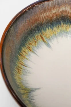 Miska Kamionkowa środek W Kolorze Niebieskim Ø18 Cm*KARE Design