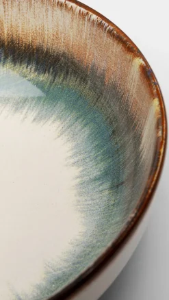 Miska Kamionkowa środek W Kolorze Niebieskim Ø18 Cm*KARE Design