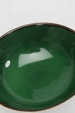 Miska Na Przekąski Zielona Porcelana Ø17 Cm 500 Ml*KARE Design Clearance