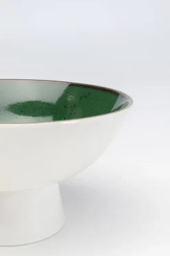 Miska Na Przekąski Zielona Porcelana Ø17 Cm 500 Ml*KARE Design Clearance
