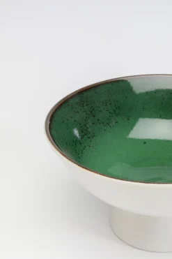 Miska Na Przekąski Zielona Porcelana Ø17 Cm 500 Ml*KARE Design Clearance