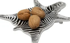 Naczynie Dekoracyjne - Na Przekąski Zebra Czarno-białe 21x15 Cm*KARE Design Best