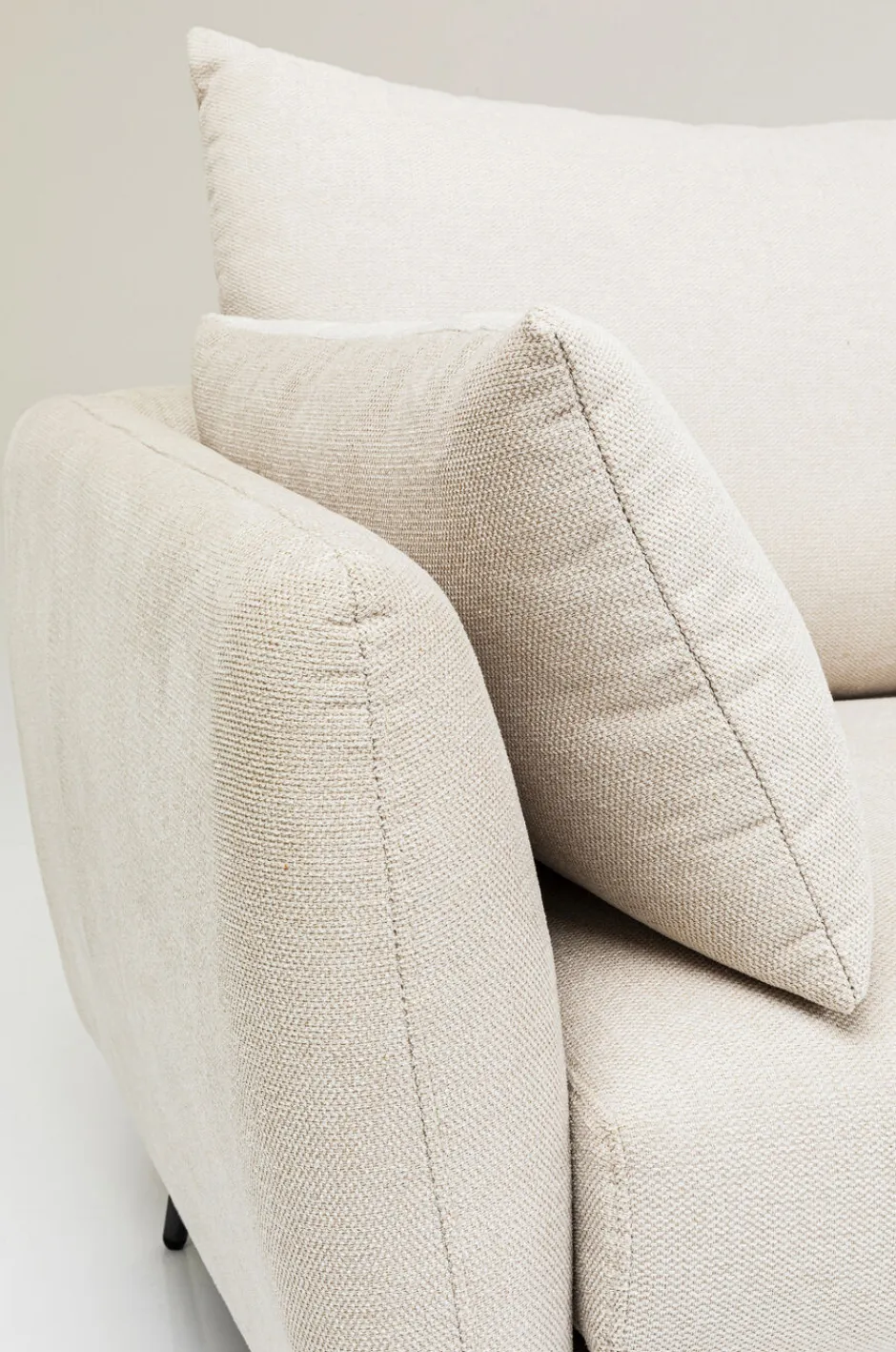 Narożnik Amalfi 275x159 Cm Kremowy Prawy*KARE Design Sale