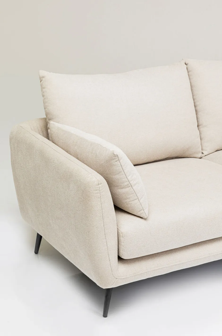 Narożnik Amalfi 275x159 Cm Kremowy Prawy*KARE Design Sale