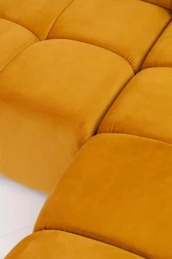 Narożnik Belami 265x210 Cm Bursztynowy Prawy*KARE Design Online