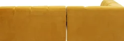 Narożnik Belami 265x210 Cm Bursztynowy Lewy*KARE Design Discount