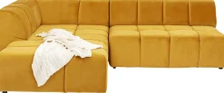 Narożnik Belami 265x210 Cm Bursztynowy Lewy*KARE Design Discount