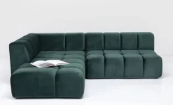 Narożnik Belami 265x210 Cm Ciemnozielony Lewy*KARE Design Hot