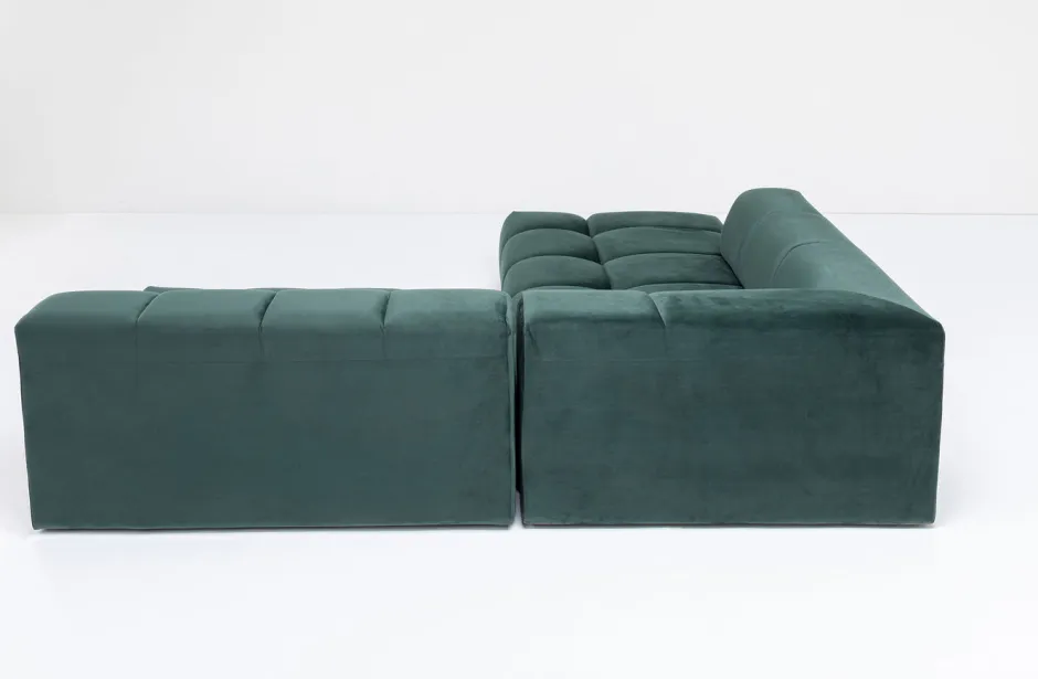 Narożnik Belami 265x210 Cm Ciemnozielony Lewy*KARE Design Hot