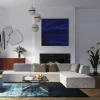 Narożnik Duży Modułowy Szary 357x182 Cm Prawy*KARE Design New