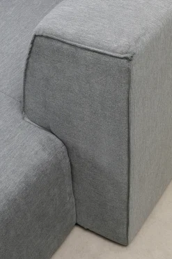 Narożnik Duży Modułowy Szary 357x182 Cm Prawy*KARE Design New