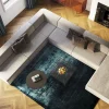 Narożnik Duży W Kształcie U Modułowy Szary 418x340 Cm*KARE Design