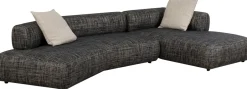 Narożnik 2-elementowy Nowoczesny Czarno-biały 334x180 Cm*KARE Design Online