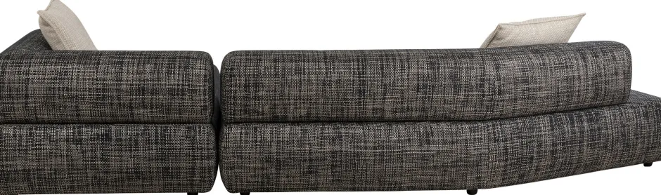 Narożnik 2-elementowy Nowoczesny Czarno-biały 334x180 Cm*KARE Design Online