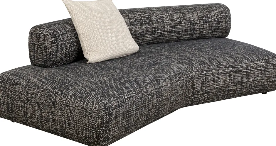 Narożnik 2-elementowy Nowoczesny Czarno-biały 334x180 Cm*KARE Design Online