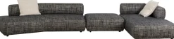 Narożnik 2-elementowy Nowoczesny Czarno-biały 334x180 Cm*KARE Design Online