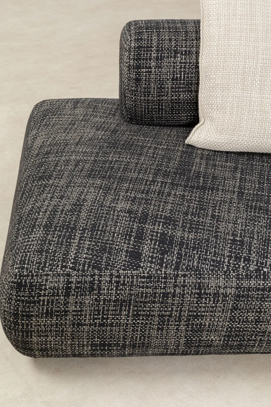 Narożnik 2-elementowy Nowoczesny Czarno-biały 334x180 Cm*KARE Design Online