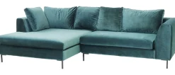 Narożnik Gianna 290x167 Cm Zielony Lewy*KARE Design Outlet