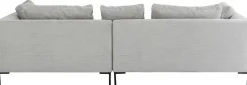 Narożnik Gianni Cord 290x167 Cm Szary Prawy*KARE Design Online