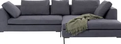 Narożnik Gianni 290x167 Cm Szary Prawy - Nogi Czarne*KARE Design Hot