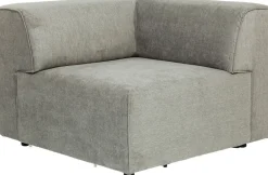Narożnik Infinity Chenille 100x100 Cm Prawy Szary*KARE Design