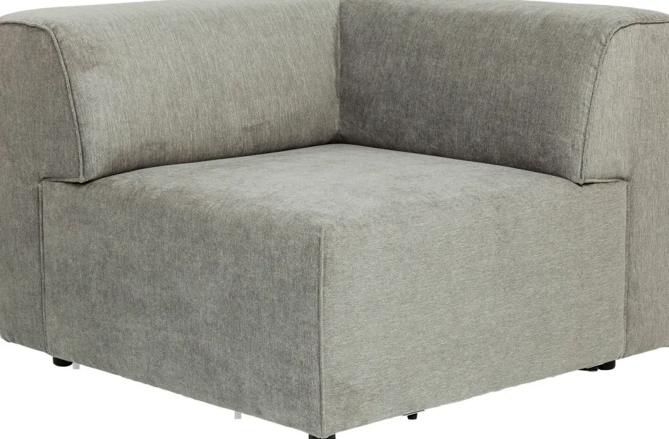 Narożnik Infinity Chenille 100x100 Cm Prawy Szary*KARE Design