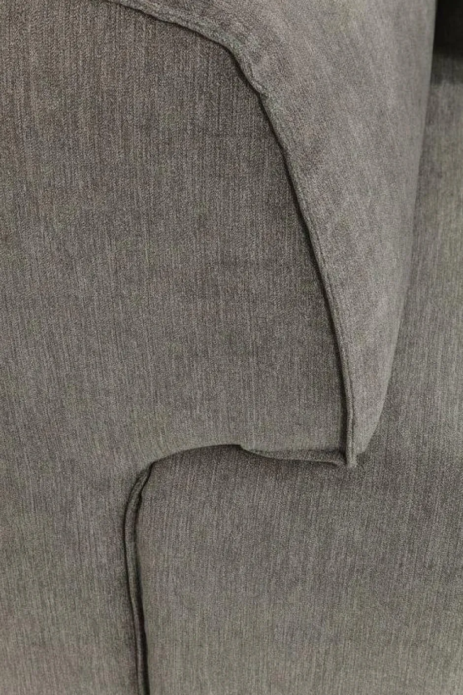 Narożnik Infinity Chenille 100x100 Cm Lewy Szary*KARE Design Best