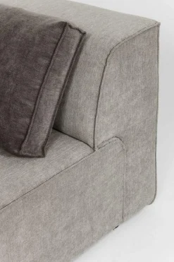 Narożnik Infinity Chenille 100x100 Cm Lewy Szary*KARE Design Best