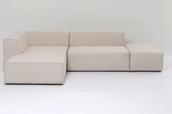 Narożnik Infinity Ottomane 306x182 Cm Kremowy Lewy*KARE Design New