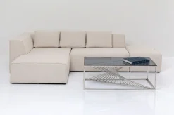 Narożnik Infinity Ottomane 306x182 Cm Kremowy Lewy*KARE Design New