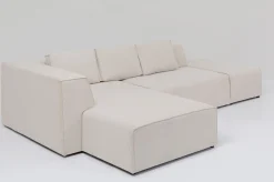 Narożnik Infinity Ottomane 306x182 Cm Kremowy Lewy*KARE Design New