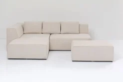 Narożnik Infinity Ottomane 306x182 Cm Kremowy Lewy*KARE Design New