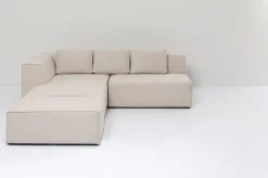 Narożnik Infinity Ottomane 306x182 Cm Kremowy Lewy*KARE Design New