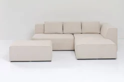 Narożnik Infinity Ottomane 306x182 Cm Kremowy Prawy*KARE Design Hot