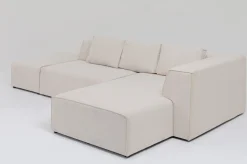 Narożnik Infinity Ottomane 306x182 Cm Kremowy Prawy*KARE Design Hot