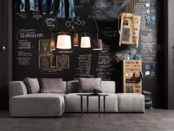 Narożnik Infinity Szary 302x182 Cm Lewostronny*KARE Design New