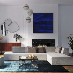 Narożnik Infinity Szary 302x182 Cm Prawostronny*KARE Design Best
