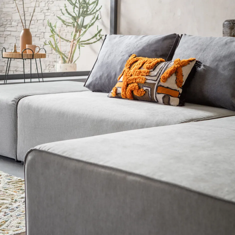 Narożnik Infinity Szary 302x182 Cm Prawostronny*KARE Design Best