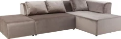 Narożnik Infinity Velvet 302x182 Cm Taupe Prawy*KARE Design