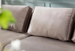 Narożnik Infinity Velvet 302x182 Cm Taupe Prawy*KARE Design