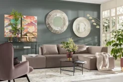 Narożnik Infinity Velvet 302x182 Cm Taupe Prawy*KARE Design