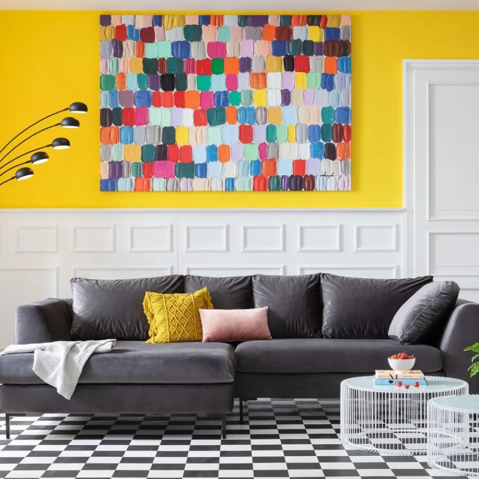 Narożnik Lewy Gianni 290x160 Cm Szary*KARE Design Online