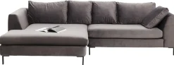 Narożnik Lewy Gianni 290x160 Cm Szary*KARE Design Online