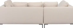 Narożnik Lewy W Kolorze Kremowym Nogi Stalowe 250x167 Cm*KARE Design Hot