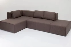 Narożnik Modułowy Infinity Dolce 306x182 Cm Brązowy Lewy*KARE Design New