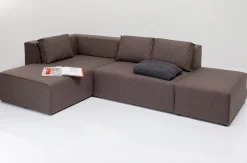 Narożnik Modułowy Infinity Dolce 306x182 Cm Brązowy Lewy*KARE Design New