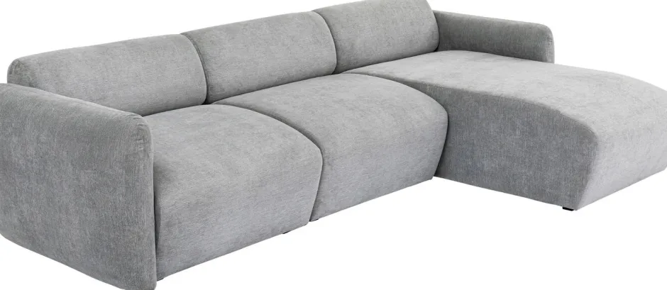 Narożnik Modułowy Lucca 255x158 Cm Szary Prawy*KARE Design Online