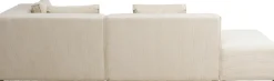 Narożnik Modułowy Sztruksowy Kremowy Prawy 306x182 Cm*KARE Design Best