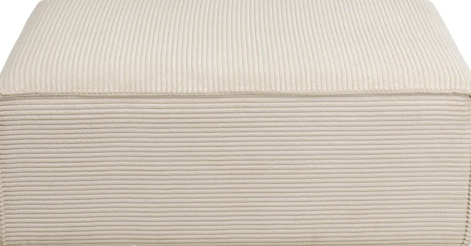 Narożnik Modułowy Sztruksowy Kremowy Prawy 306x182 Cm*KARE Design Best