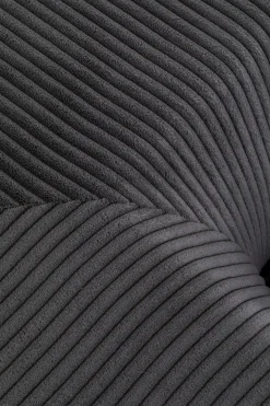 Narożnik Modułowy Sztruksowy Szary Lewy 306x182 Cm*KARE Design New